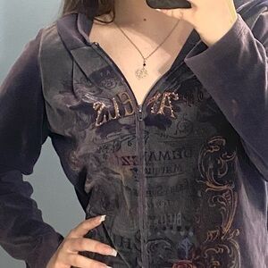 New Directions Y2K zipper hoodie